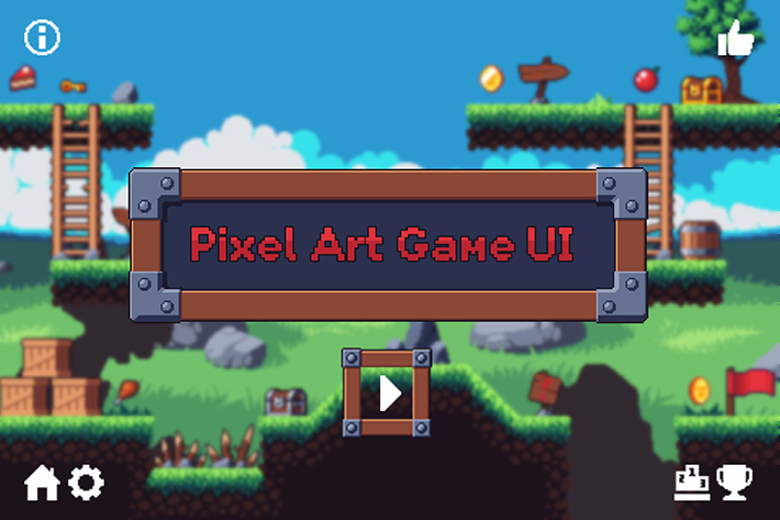 UNIVERSE ART - Pixel City in 2D Assets - UE Marketplace