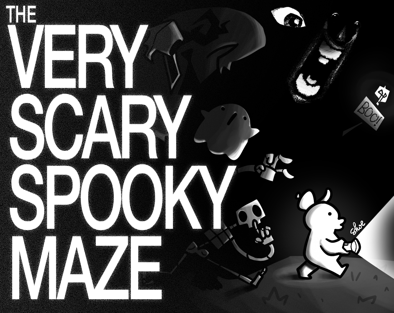 Cover image for The Very Scary Spooky Maze