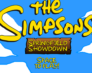 The Simpsons : Springfield Showdown (ALPHA) game screenshot