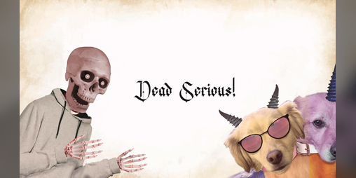 Cover image for Dead Serious!