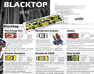 Blacktop Autoduel RPG (beta)