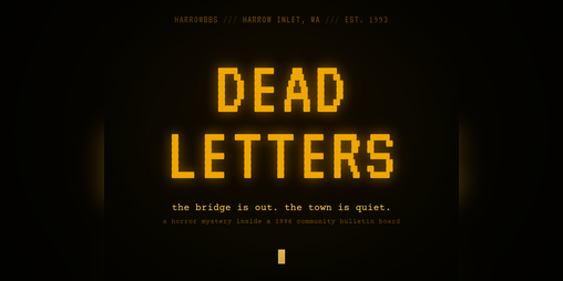 Cover image for Dead Letters - Harrow Inlet