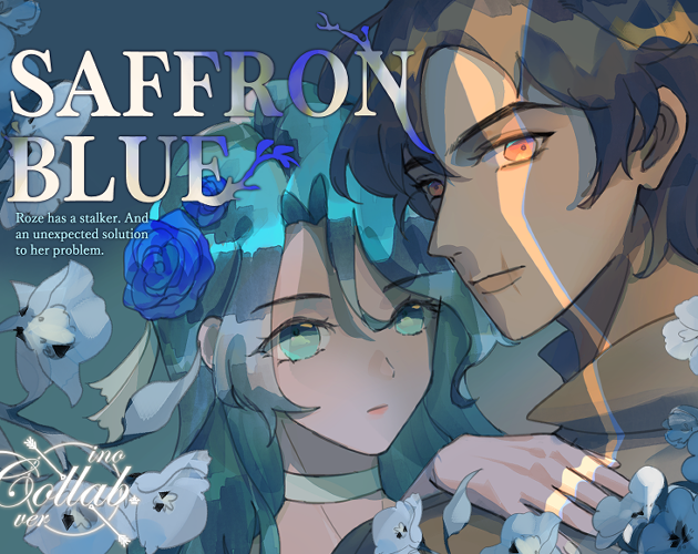 Cover image for Saffron Blue