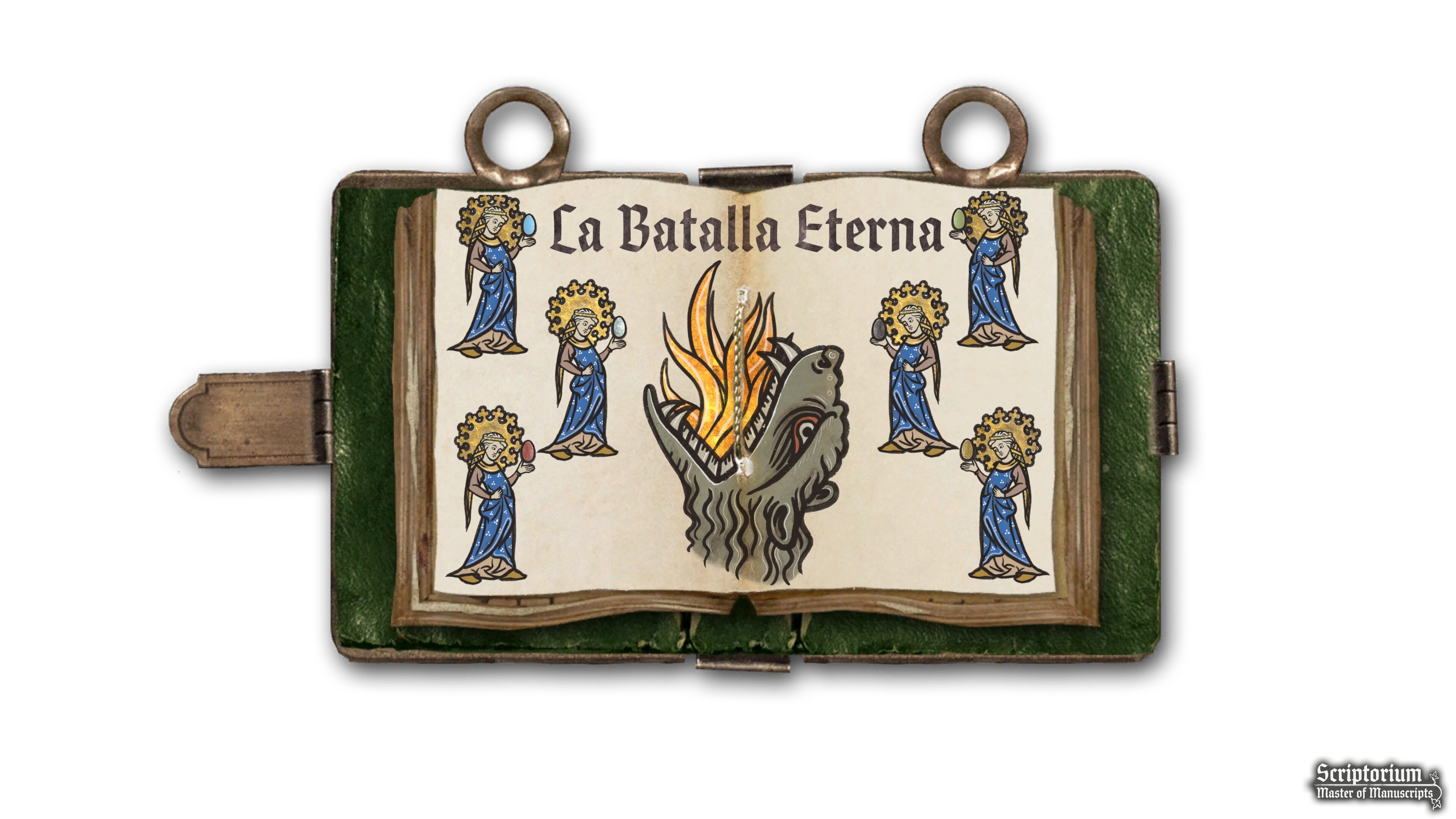Cover image for La batalla eterna (aventura de rol)