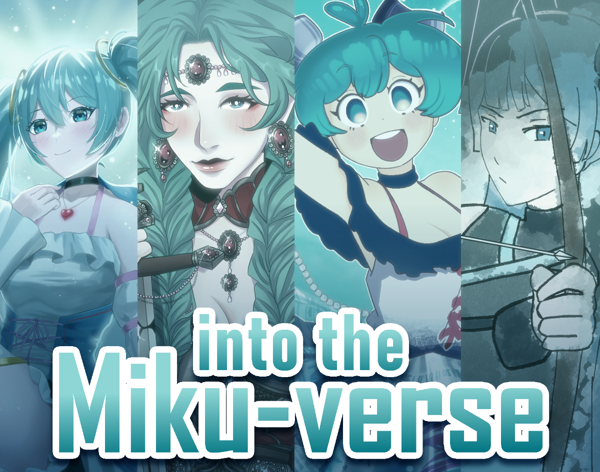 Cover image for Into the Miku-verse