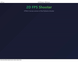 🎯 2D FPS Shooter