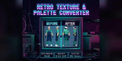 Cover image for PSX Retro Texture & Palette Converter