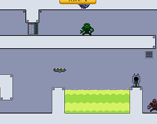 Astro-Jump2D game screenshot