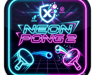 Neon Pong 2 game screenshot