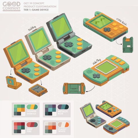 Handheld concepts by Johanna Forster