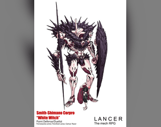 The White Witch   - The White Witch frame for Lancer RPG