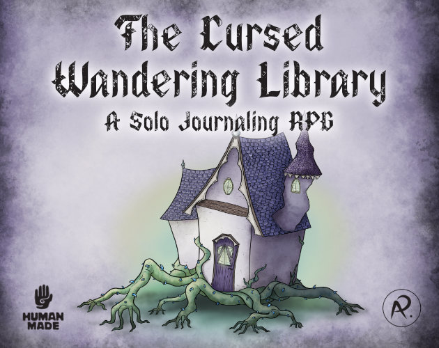 Cover image for The Cursed Wandering Library