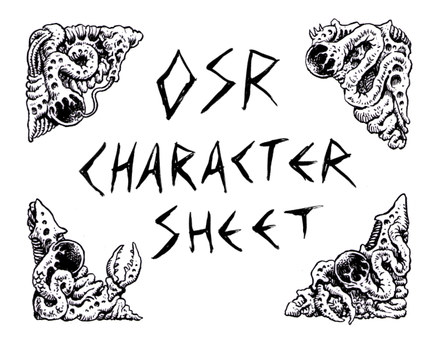 Cover image for OSR Character Sheet