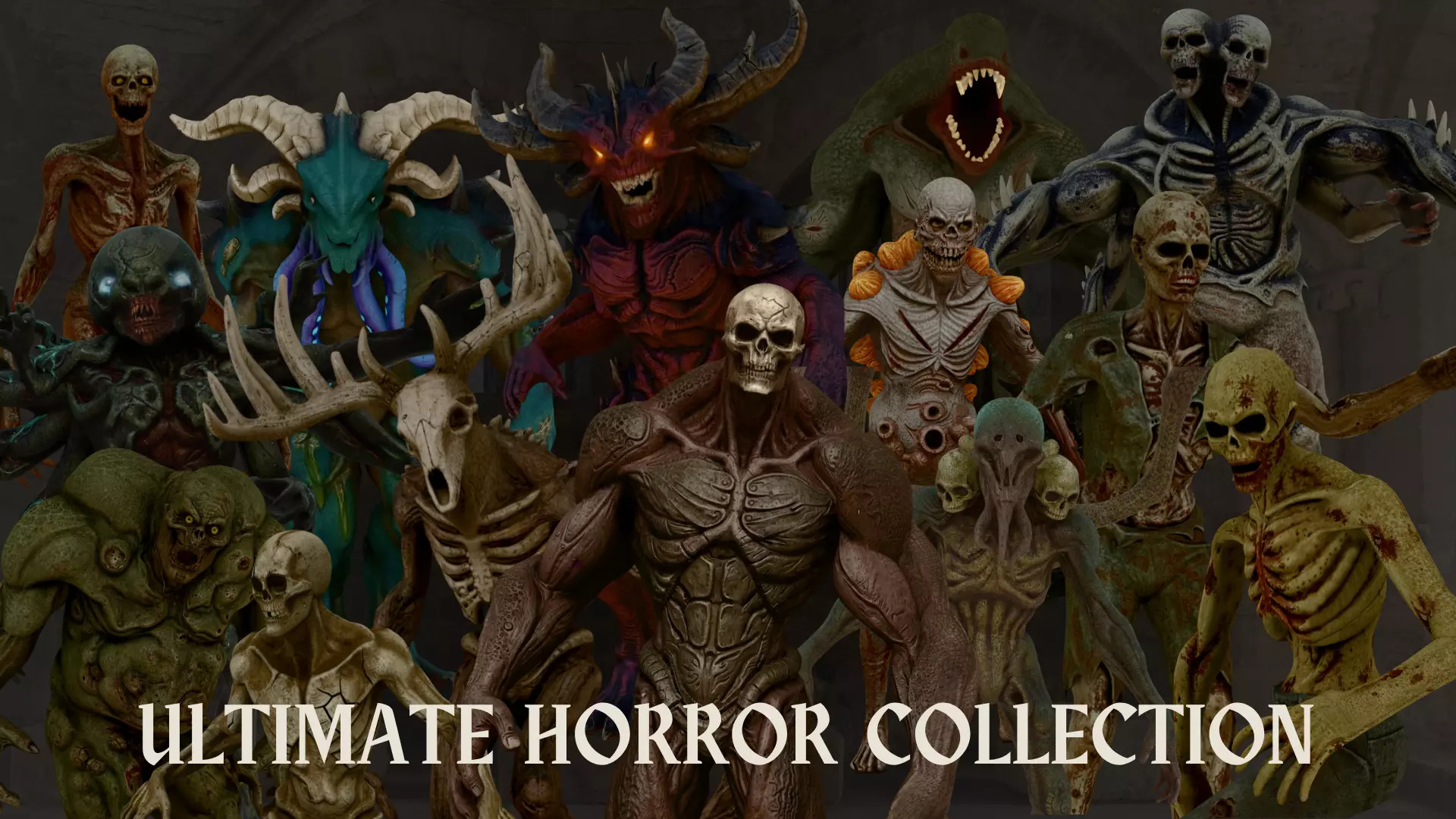 Horror Creature Pack - Release Announcements - itch.io