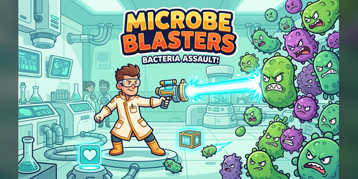Cover image for MICROBE BLASTERS