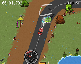 PixelRally [Free] [Racing]