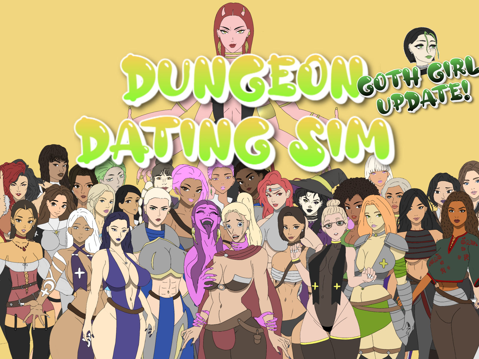 Cover image for Dungeon Dating Sim