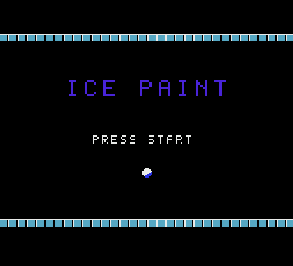 3D 8-Bit Console Emulator & "Ice Paint" Game