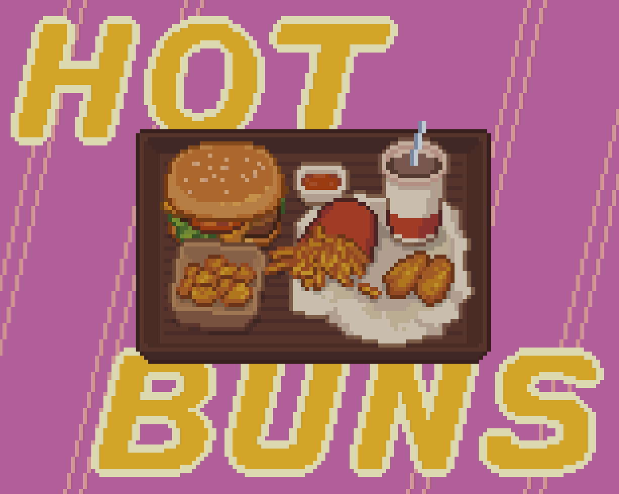 Hot Buns-burger joint assets pack 32*32