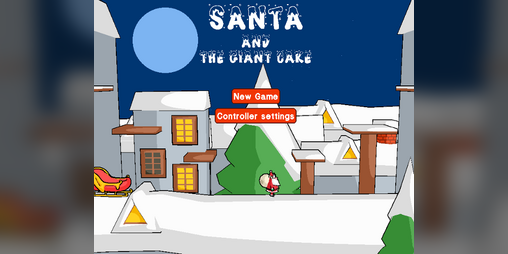 Cover image for Santa and the giant cake