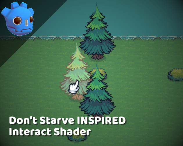 Mouse Interactive Shader Mouse Interact - Godot 2D Shader by Tiny Loom Studio