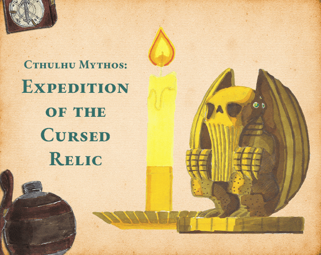 Cover image for Cthulhu Mythos: Expedition of the Cursed Relic