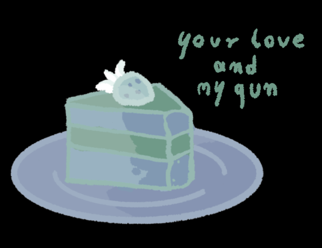Cover image for your love and my gun