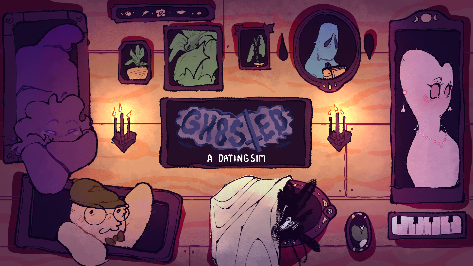 Cover image for GHOSTED: A Dating Sim