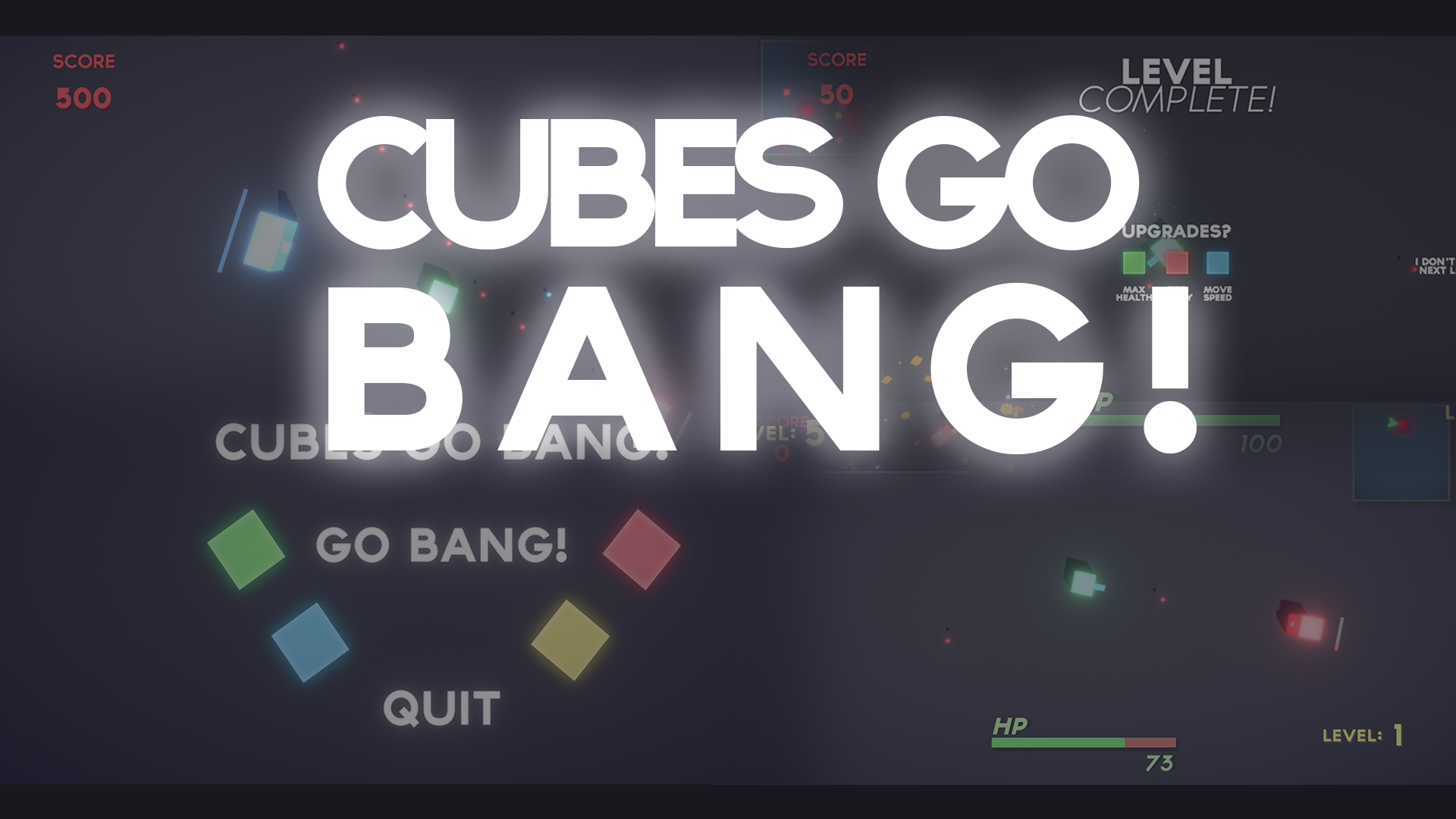 Cubes Go Bang!