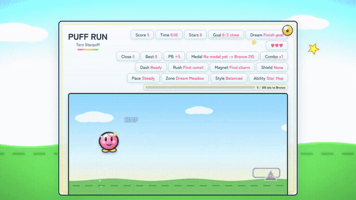 Puff Run gameplay