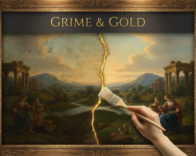 Cover image for Grime & Gold