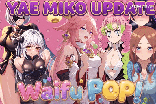 Waifu POP! (YAE MIKO UPDATE!) — Puzzle free online game