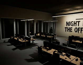 Night in the office game screenshot