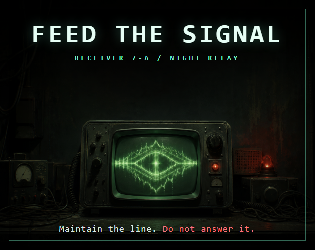 Feed the Signal cover