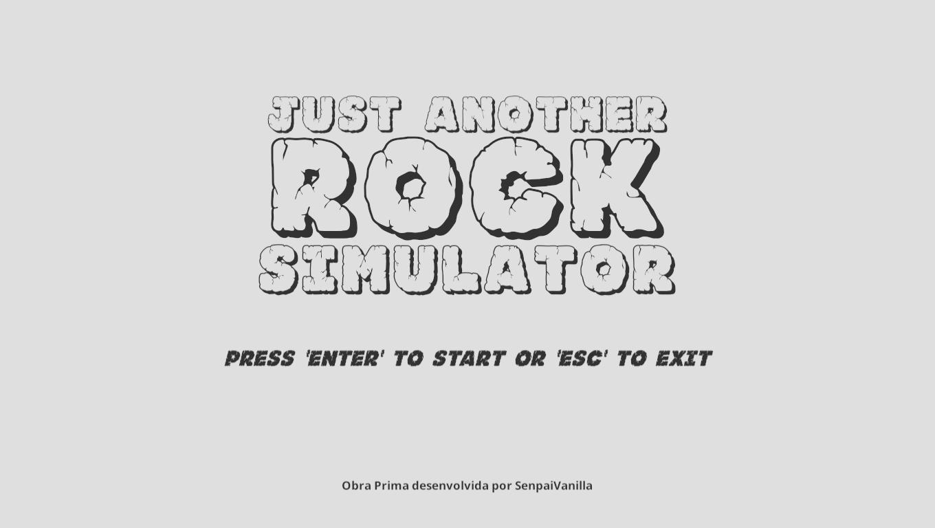 Just Another Rock Simulator