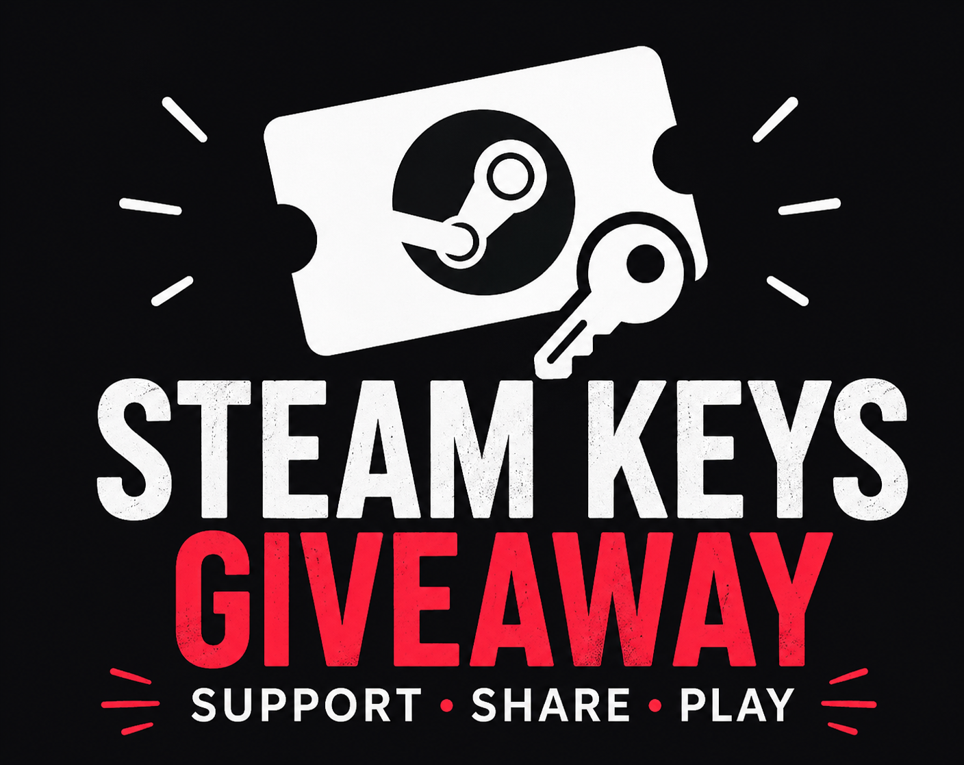 Cover image for Steam Keys Giveaway — Support My Games