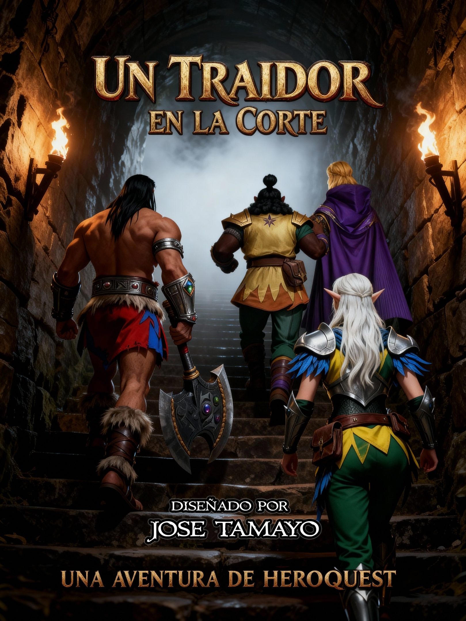 Cover image for Un traidor en la corte (una aventura de HeroQuest)