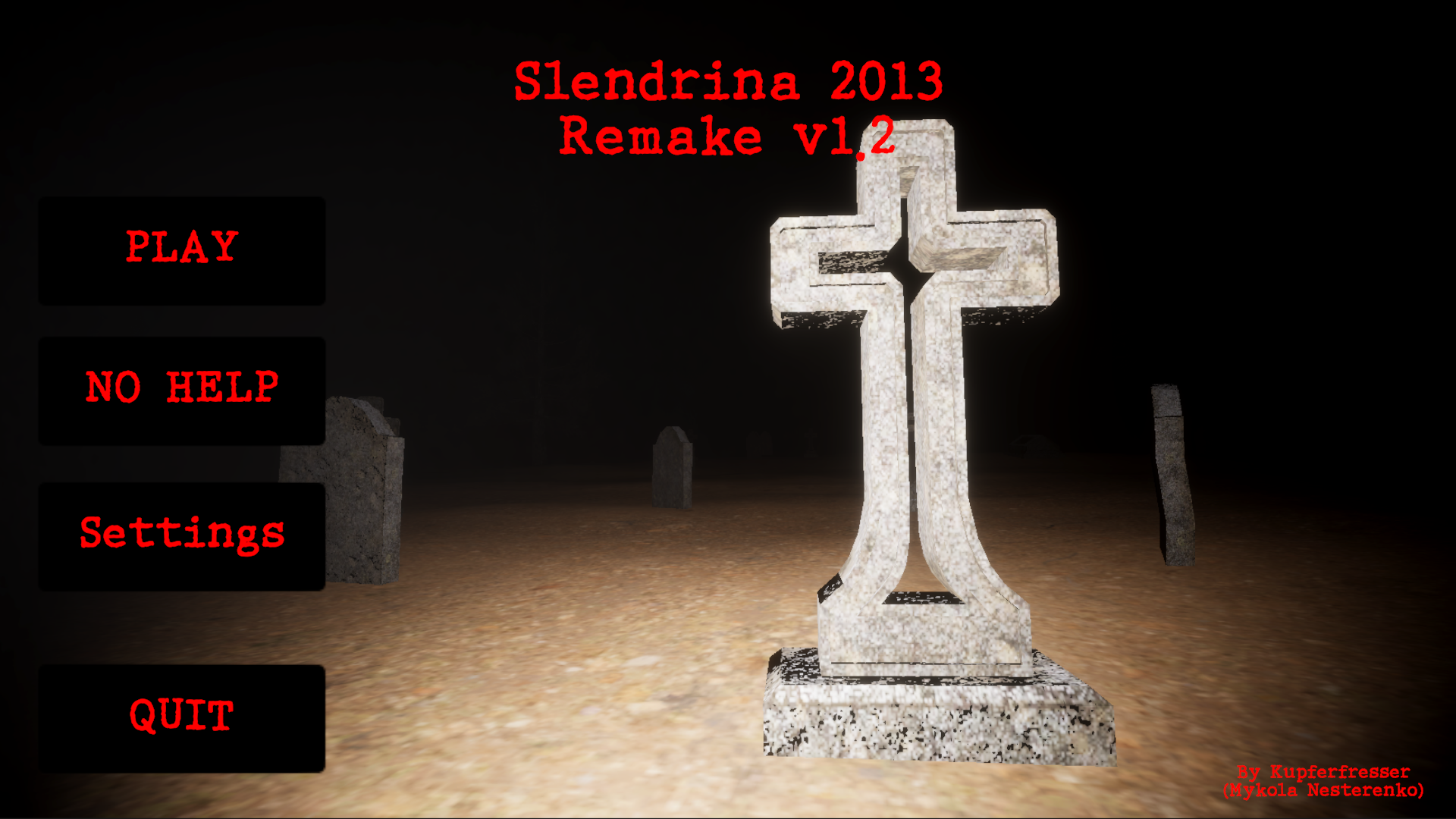 Slendrina 2013 Remake cover