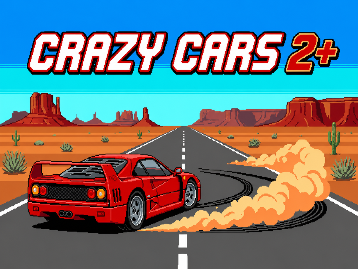 Cover image for Crazy Cars 2+ [ZX Spectrum]