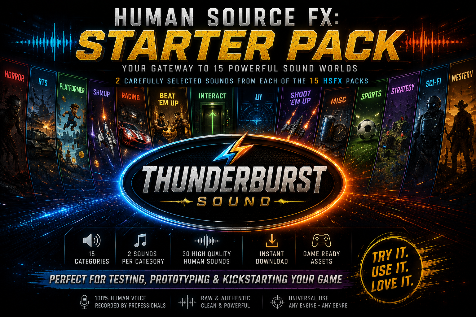 Human Source FX: Starter Pack