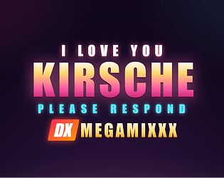 I Love You Kirsche Please Respond DX MEGAMIXXX game screenshot