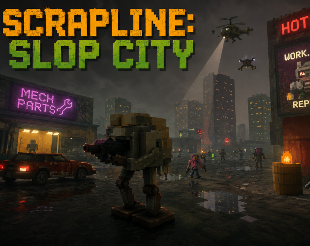 Cover image for Scrapline: Slop City