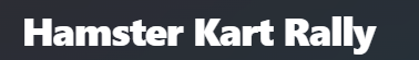 hamster kart ralley
