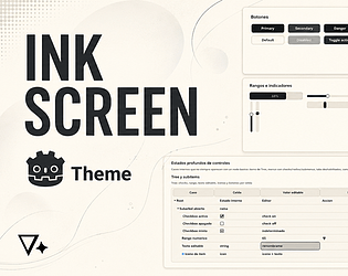 Ink Screen Godot theme cover