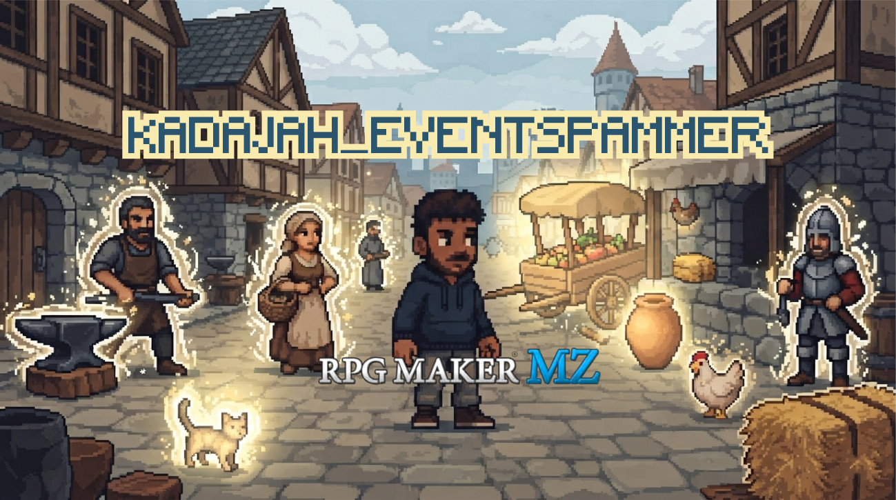 Cover image for Kadajah's Event Spammer for RPG Maker MZ