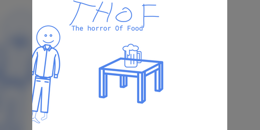 Cover image for The Horror Of Food