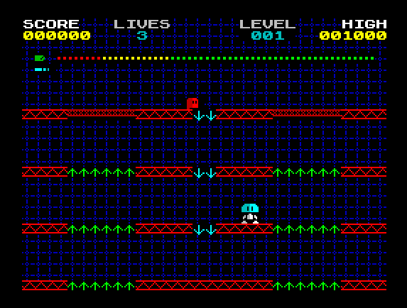 Wacky Robot - ZX Spectrum 16K/48K/128K by Cronosoft