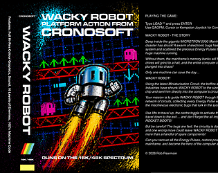 Wacky Robot - ZX Spectrum 16K/48K/128K [Free] [Action]