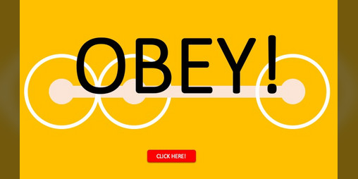 Cover image for Obey!