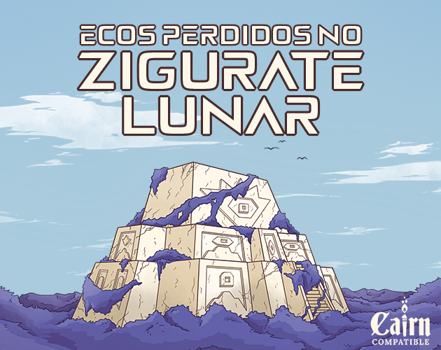 Cover image for Ecos Perdidos no Zigurate Lunar - Cairn 2e